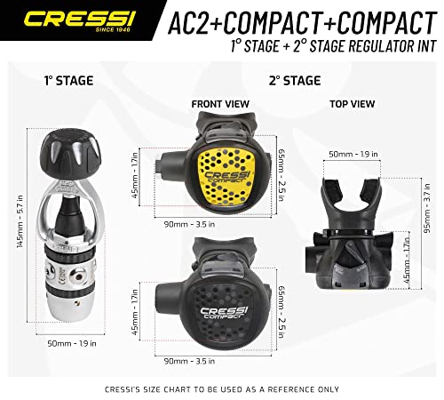 Cressi Diving Regulator Kit - Light & Reliable