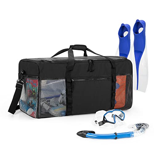 XL Mesh Dive Duffel Bag for Scuba Gear
