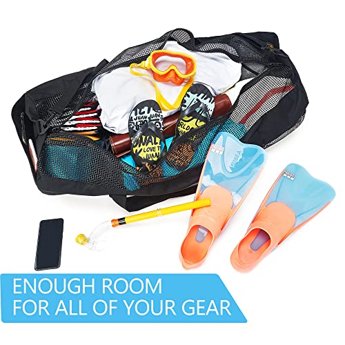 XL Mesh Duffel Bag for Diving and Gymwear