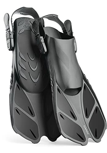 CAPAS Adjustable Snorkel Fins for Diving & Snorkeling