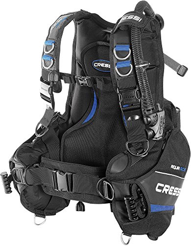 Cressi Aquaride Blue Pro Buoyancy Compensator Device, Medium