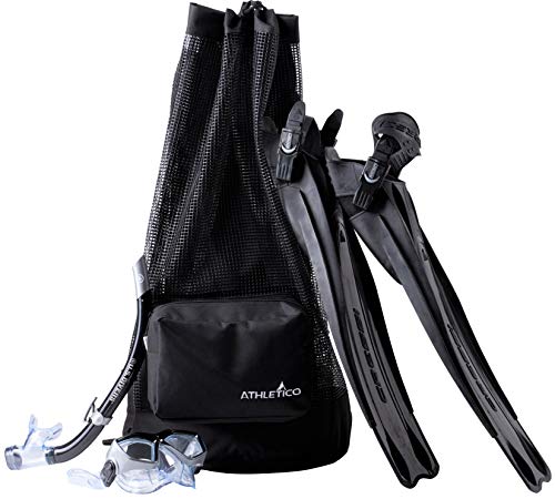 Athletico XL Mesh Diving Backpack - Black