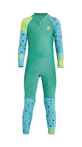 Girls' Long Sleeve Pink Diving Swimsuit