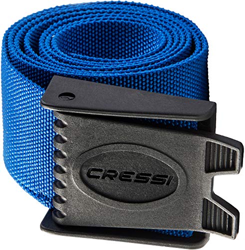Blue Cressi Weight Belt with Plastic Buckle