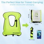 Green Inflatable Snorkeling Vest for Adults