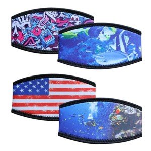 WEIENSC Diving Mask Slap Straps (4 Pack)