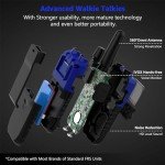 Long Range Rechargeable Walkie Talkie Set with Headsets