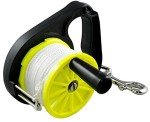ScubaMax 150 Foot Dive Reel Yellow with Thumb Stopper