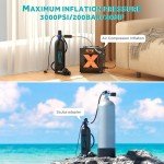 Green CHIKADIV 1.9L Mini Scuba Tank Set