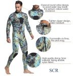 Camo Neoprene Diving Wetsuit for Men