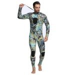 Camo Neoprene Diving Wetsuit for Men