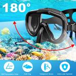 Zipoute Panoramic Snorkel Set for Adults
