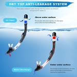 Zipoute Panoramic Snorkel Set for Adults