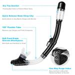 Zipoute Panoramic Snorkel Set for Adults