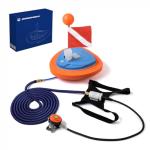 Portable tankless diving system with rechargeable battery