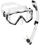 Cressi Panoramic Mask & Dry Snorkel Set
