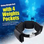 Detachable Pocket Scuba Weight Belt