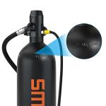 Portable 2L Scuba Tank with Strap & Certification