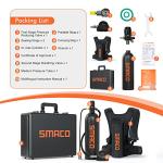 Portable 2L Scuba Tank with Strap & Certification