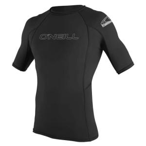 O'Neill Men's Black Short Sleeve Rash Guard