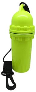 Yellow Waterproof Cylindrical Dry Box for Diving