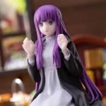 MABAIUDE 4pcs Frieren Statue 1/7 Scale Sitting Pose Noodle Stopper Figure Sculpture Anime Action Figure Cake Topper Decoration Desktop Collectible