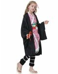 Pink Anime Kimono Cosplay Costume for All Ages