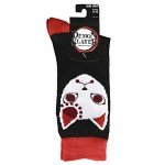 Demon Slayer Fox Mask Casual Crew Socks