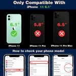 Kawaii Anime Cartoon iPhone 11 Hard Case