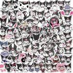 Kuromi Cute Kawaii 50-Piece Sticker Pack