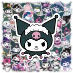 Kuromi Cute Kawaii 50-Piece Sticker Pack