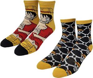 One Piece Anime Crew Socks - 2 Pair Set