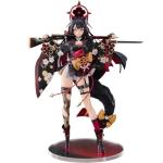 MABAIUDE Blue Anime Kosaka Wakamo Figure, 25cm Standing Pose Girls Figure Statue Interchangeable Head, 1/7 Scale Manga People Figurine Collectible Gifts for Fans