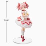 YLQANONG KanameMadoka Figures Anime Kyuubey Figure Statues PVC Material Anime Action Figurine for Fans 9.06IN