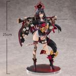 MABAIUDE Blue Anime Kosaka Wakamo Figure, 25cm Standing Pose Girls Figure Statue Interchangeable Head, 1/7 Scale Manga People Figurine Collectible Gifts for Fans