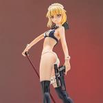 Blue Maid Suit Action Figure Elegant Attractive Japanese Manga Character Anime Statue Collectible Desk Prop