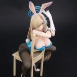 MABAIUDE Ichinose Asuna Figure Statue Model - 20cm Sitting on Chair Girl Anime Action Figure Sculpture, 1/7 Scale Desktop Figure Handmade Collectible Decoration Gifts