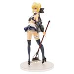 Blue Maid Suit Action Figure Elegant Attractive Japanese Manga Character Anime Statue Collectible Desk Prop
