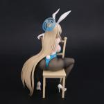 MABAIUDE Ichinose Asuna Figure Statue Model - 20cm Sitting on Chair Girl Anime Action Figure Sculpture, 1/7 Scale Desktop Figure Handmade Collectible Decoration Gifts