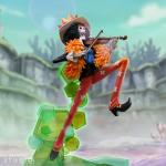 ABYstyle Studio One Piece Brook SFC Collectible PVC Figure 9" Tall Statue Anime Manga Figurines Home Room Office Décor Gifts