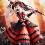 MABAIUDE Tokisaki Kurumi Figure - 1/7 Scale Anime Figure 23cm Fighting Pose Kurumi Tokisaki Statue Model - PVC People Figurine Collectible Gifts for Fans