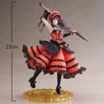 MABAIUDE Tokisaki Kurumi Figure - 1/7 Scale Anime Figure 23cm Fighting Pose Kurumi Tokisaki Statue Model - PVC People Figurine Collectible Gifts for Fans