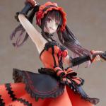 MABAIUDE Tokisaki Kurumi Figure - 1/7 Scale Anime Figure 23cm Fighting Pose Kurumi Tokisaki Statue Model - PVC People Figurine Collectible Gifts for Fans