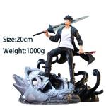 Sung Jin Woo Figure Statue 1/8 Scale Anime Figures 7.87" PVC Figurine Models Sung Jin Woo Action Figure Desktop Decoration Collectibles Gift