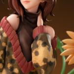 HBGIAY Komatsu Nana Figurine Sunflower Base Original Character Scale Figure Anime Girl Model 22cm Collectible Komatsu Nana Action Figures Desktop Decoration