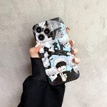 Satoru Gojo Anime Phone Case with Keychain