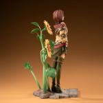 HBGIAY Komatsu Nana Figurine Sunflower Base Original Character Scale Figure Anime Girl Model 22cm Collectible Komatsu Nana Action Figures Desktop Decoration