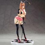 LUNK Original Character Anime Figure Bunny Girl Action Figure Illustration Anime Statue Standing Pose Interchangeable Accessories Desktop Decoration Collectible 11.4in