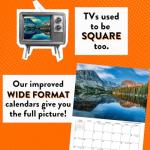 Retro Sci-Fi 2025 Wall Calendar - American Made