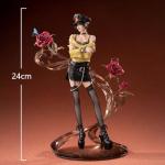 HBGIAY Osaki Nana Figure Rose Base 1/8 Scale Anime Girl Figurine 24cm Original Painting Figure Osaki Nana Action Figures Desktop Collectibles